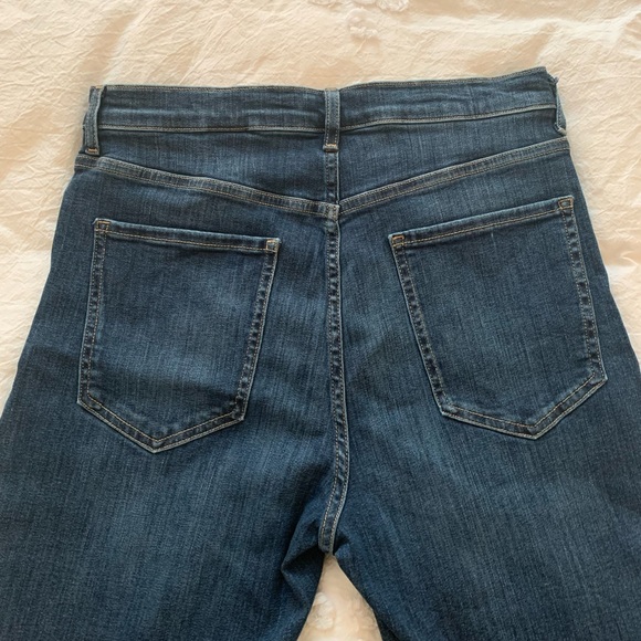 NWOT Banana Republic High Rise Flare premium Denim - Picture 5 of 7